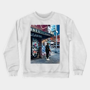 Graffiti Manhattan Street Art New York City Crewneck Sweatshirt